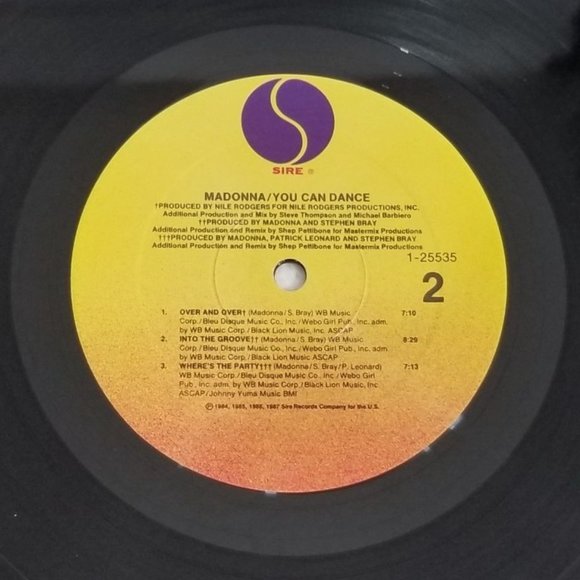 Madonna You Can Dance Club Remix Album 12" Vinyl Record LP Music Song VG/VG 1987 - Picture 5 of 13